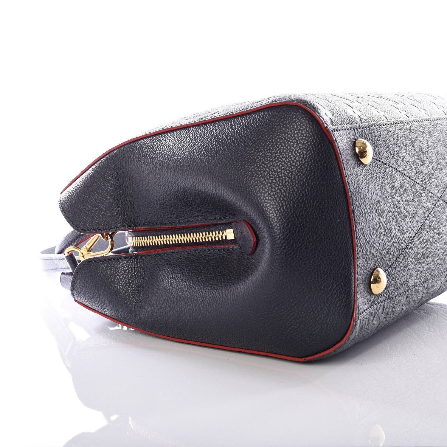 Louis Vuitton Empreinte Montaigne MM Marine Rouge 7 of 13