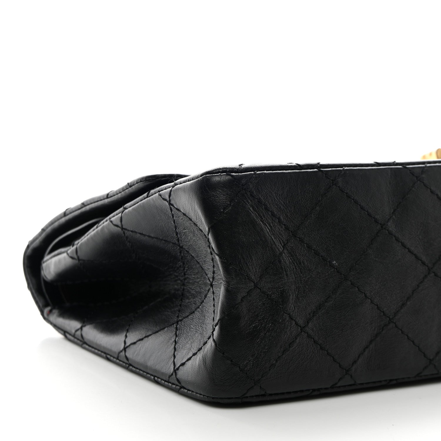 Chanel Aged Calfskin Lucky Charms 2.55 Reissue 226 Flap Black 9 of 12