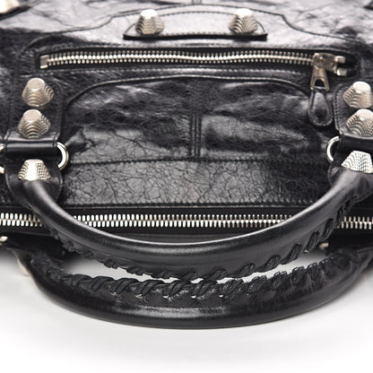 Balenciaga Agneau Giant 21 Silver Hardware Work Black 10 of 10