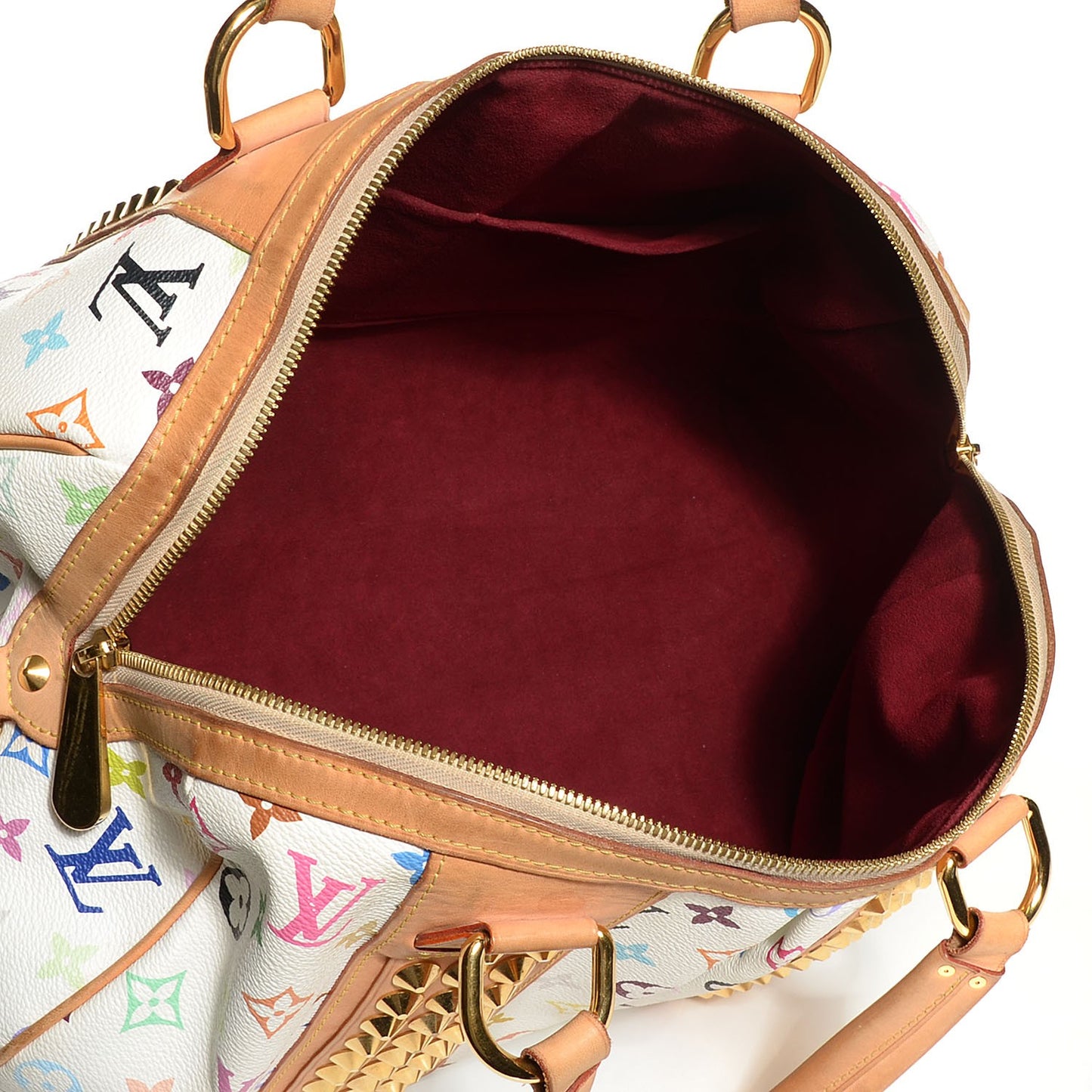 Monogram Multicolor Courtney GM White