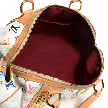 Louis Vuitton Monogram Multicolor Courtney GM White 5 of 7