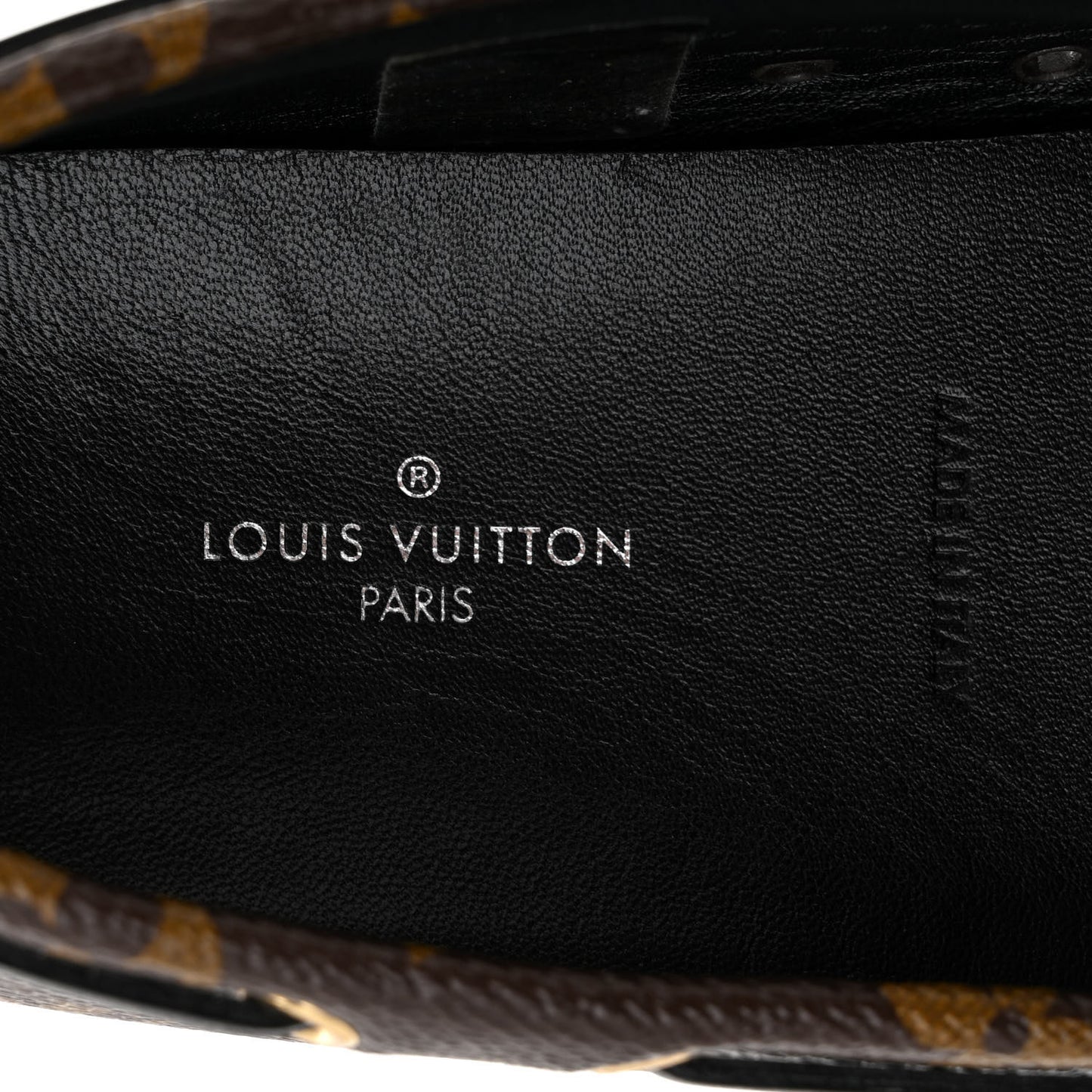 Patent Monogram Gloria Loafers 36