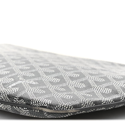 Goyard Goyardine Senat Pochette MM Grey 10 of 11