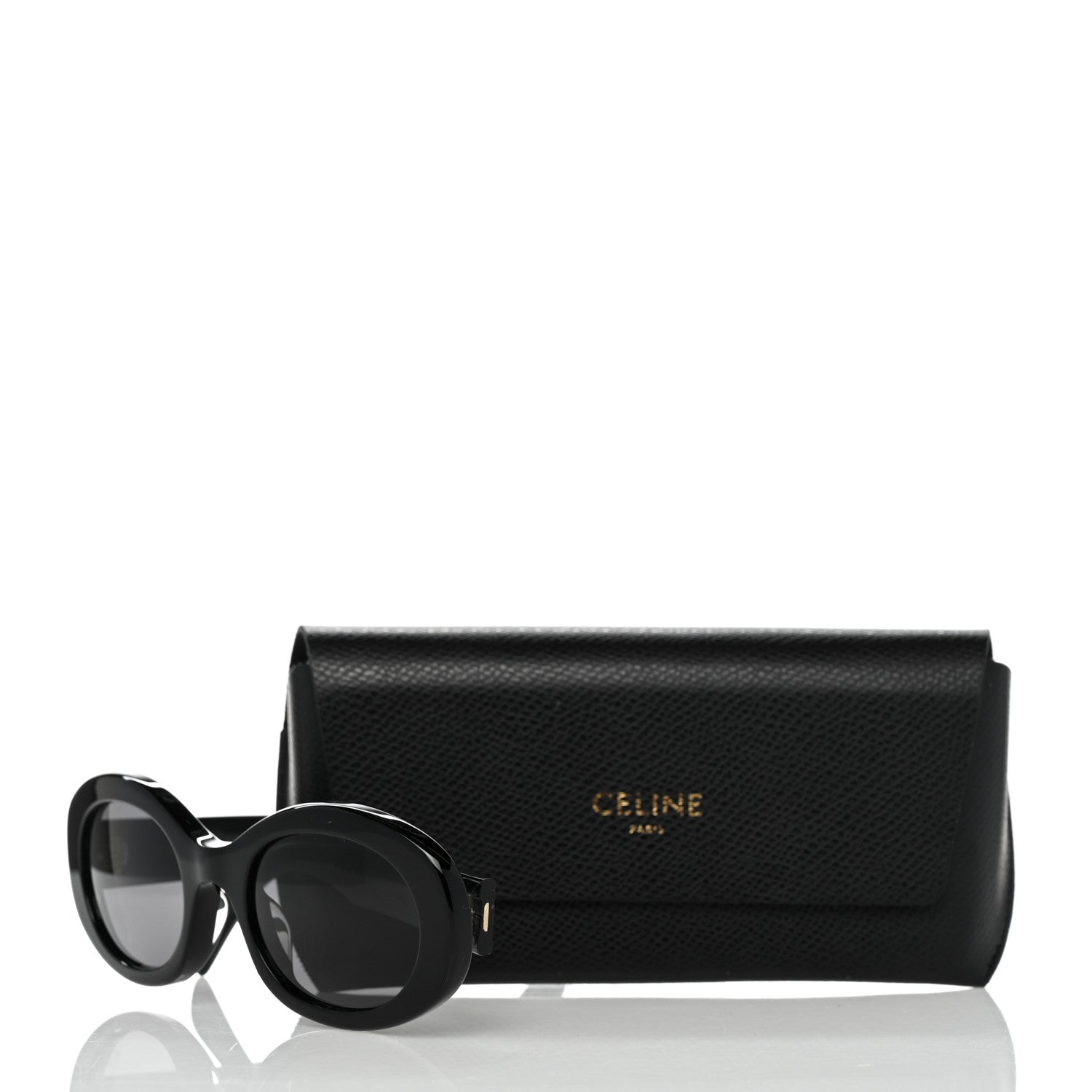 Celine Acetate Triomphe 01 Sunglasses CL 40194U Black 7 of 7