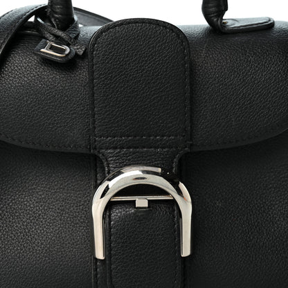 Delvaux Grained Calfskin Mini Brillant Satchel Black 8 of 10