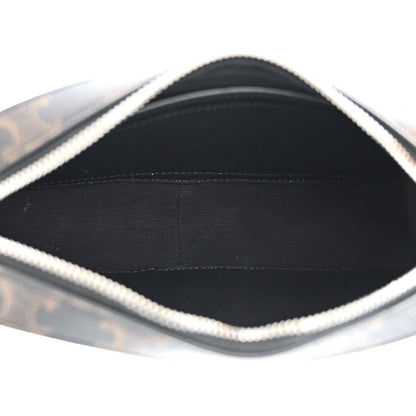Celine Triomphe Canvas Small Messenger Bag Black 5 of 12