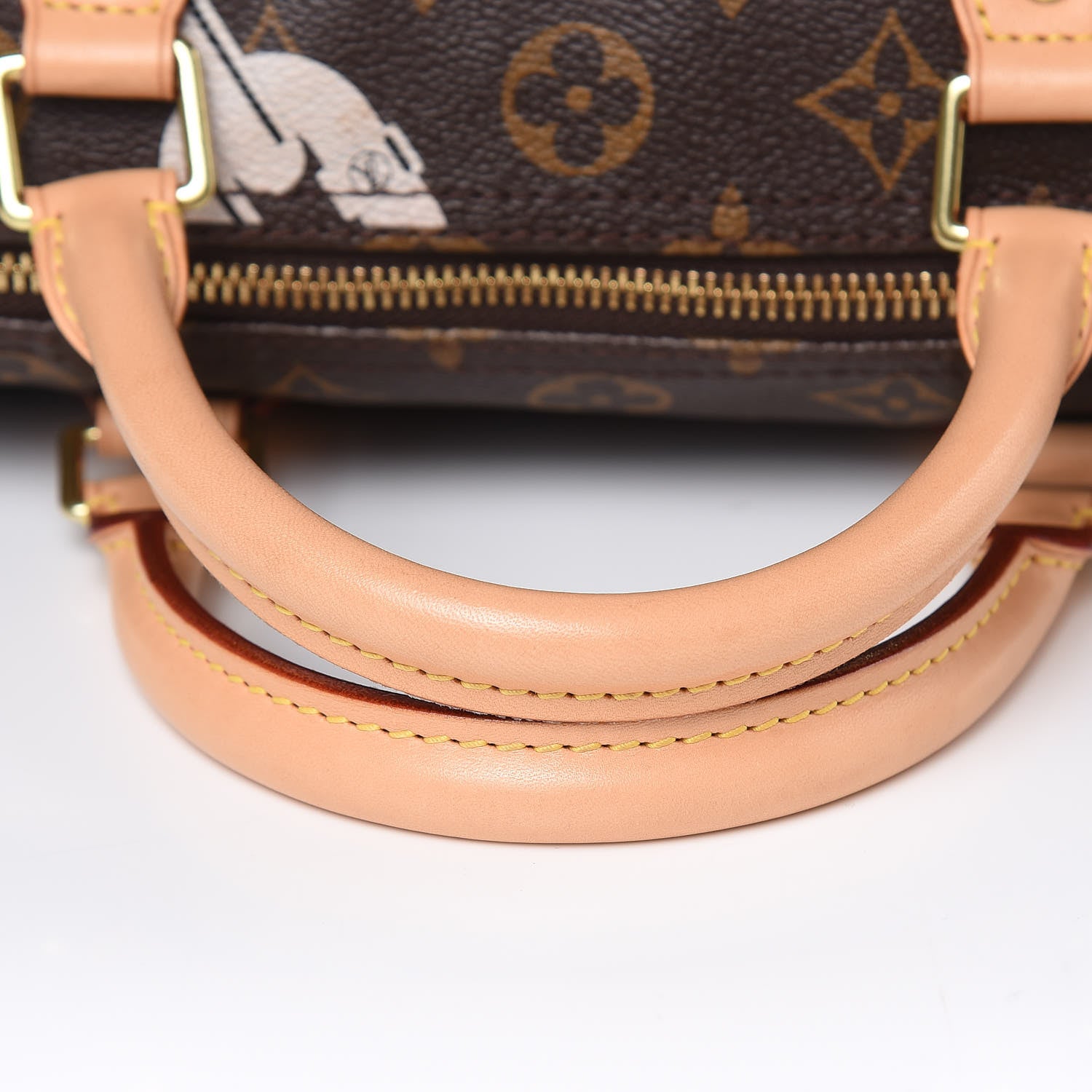 Louis Vuitton Monogram Bay Speedy 30 Rose Ballerine Poppy 12 of 13