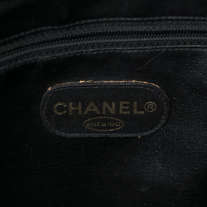 Chanel Caviar Large CC Shoulder Bag Black 6 of 18