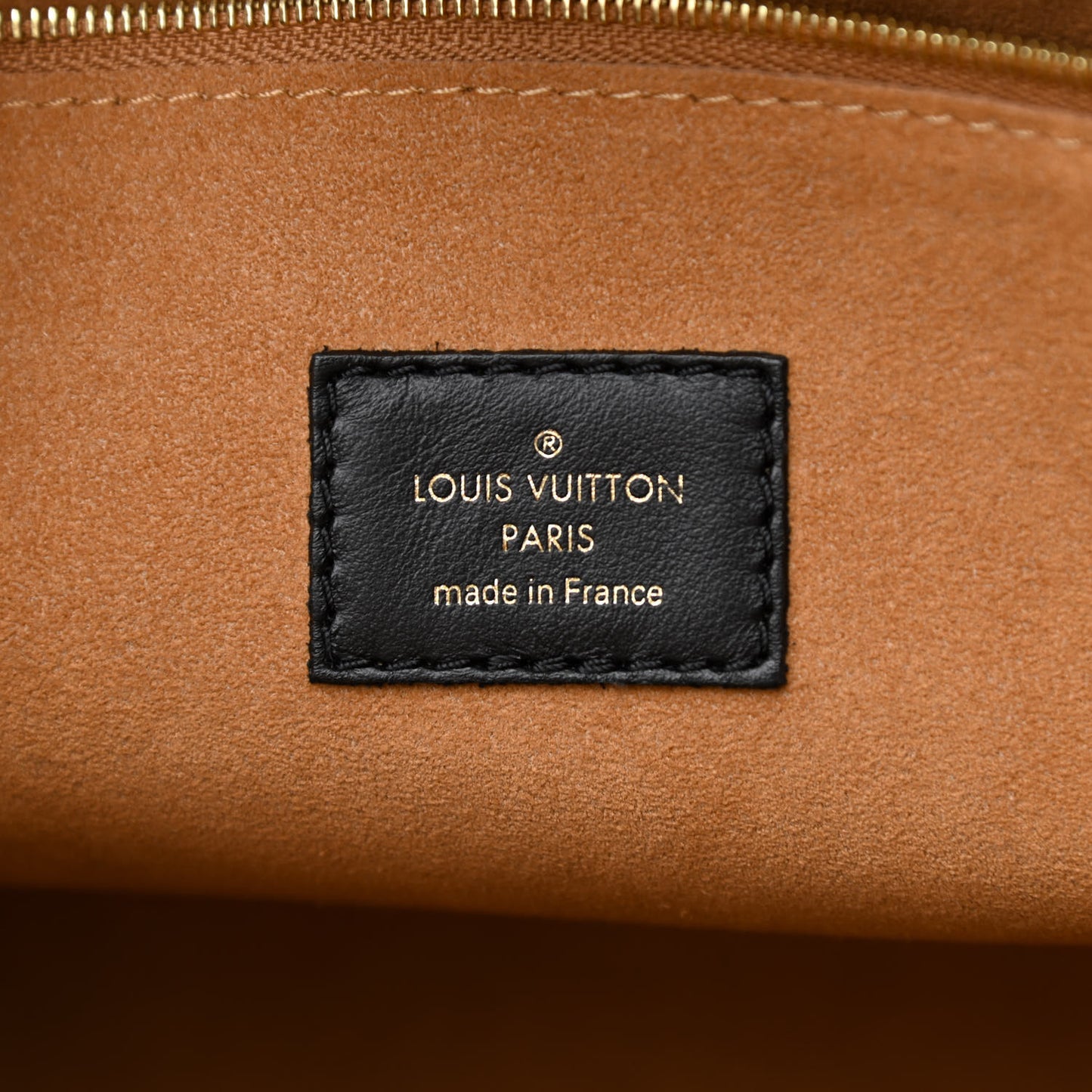 Calfskin Monogram On My Side Black