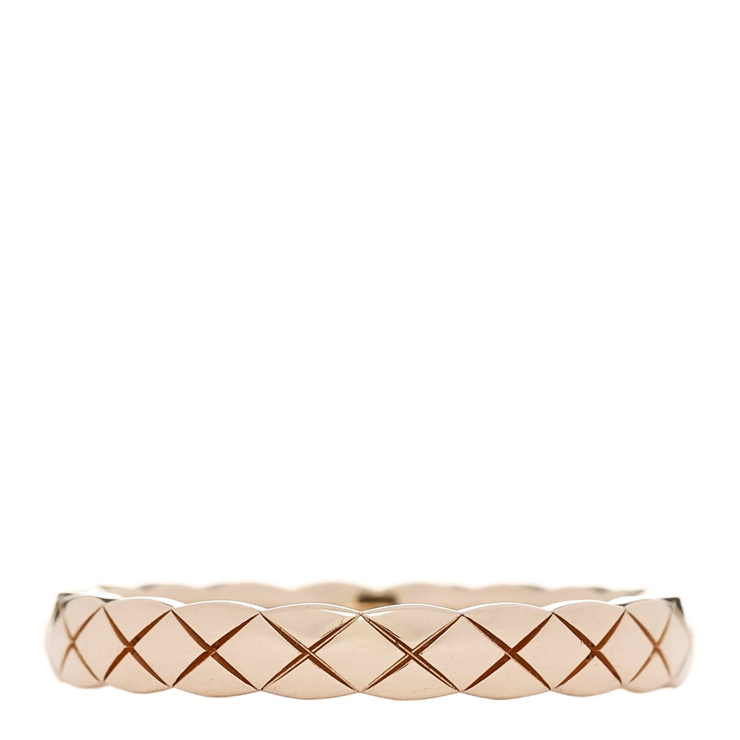 18K Beige Gold Mini Coco Crush Ring 59 8.75