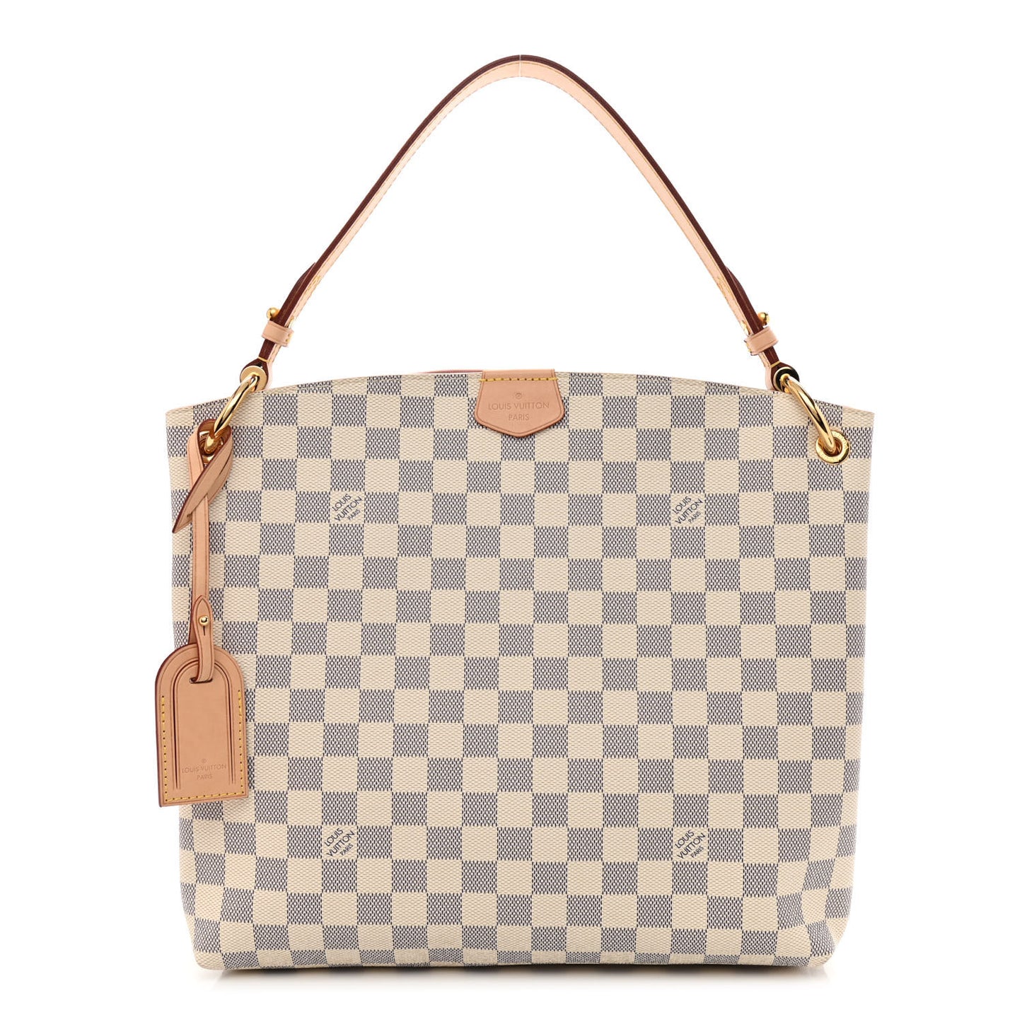 Damier Azur Graceful PM Rose Ballerine