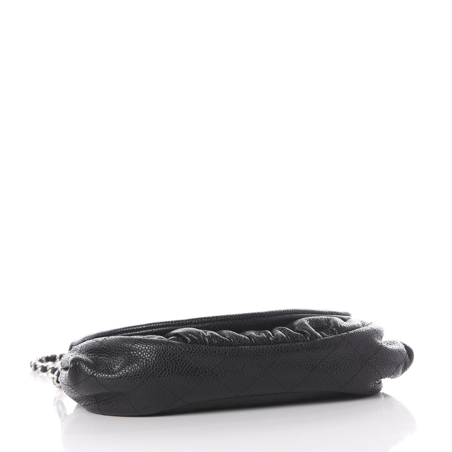 Chanel Caviar Half Moon Wallet On Chain WOC Black 3 of 10