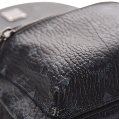 MCM Visetos Small Side Stud Stark Backpack Black 13 of 19