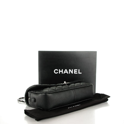 Chanel Caviar Quilted Jumbo Easy Flap Black 4 of 8