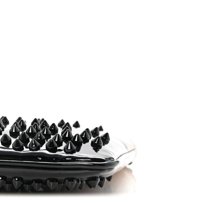 Christian Louboutin Patent Degrade Loubiposh Spiked Clutch Nude Black 9 of 9