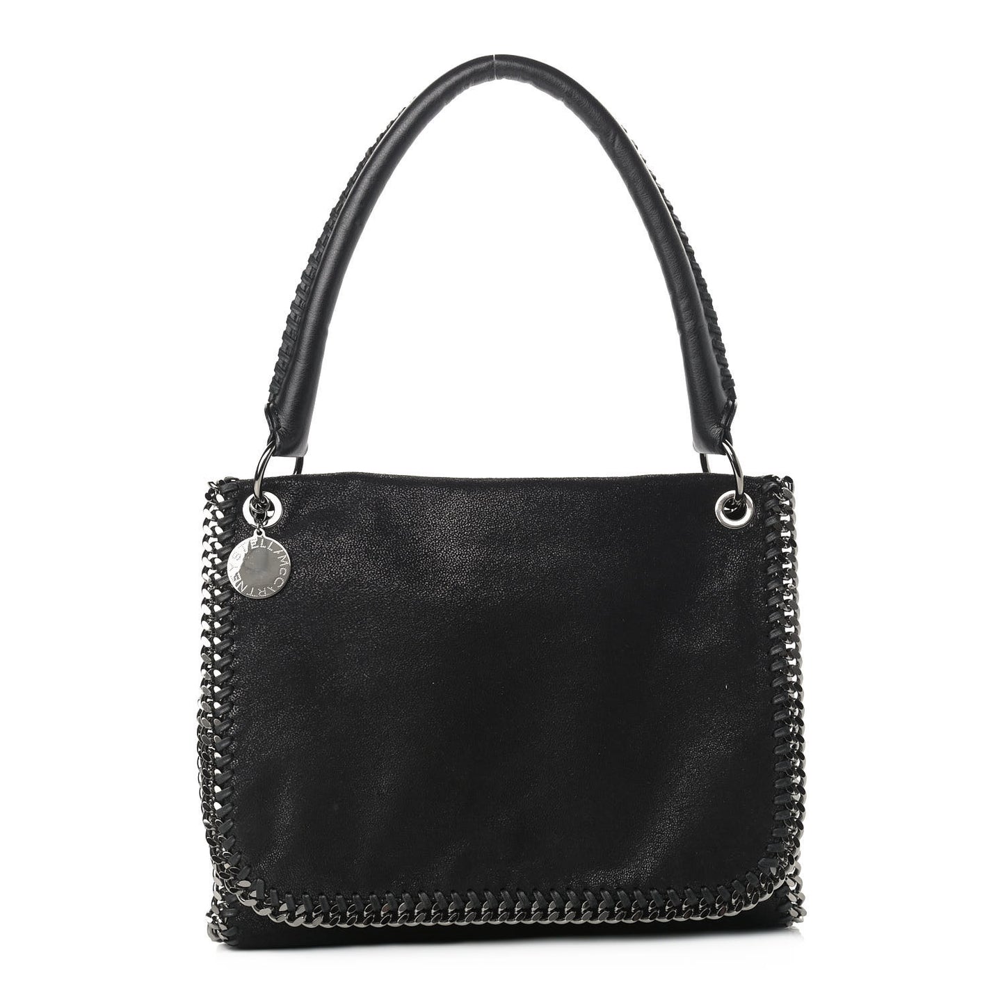 Shaggy Deer Falabella Top Handle Shoulder Bag Black