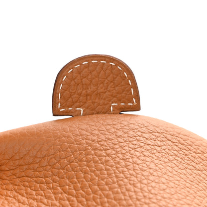 Hermes Taurillon Clemence Evelyne III PM Gold 7 of 11