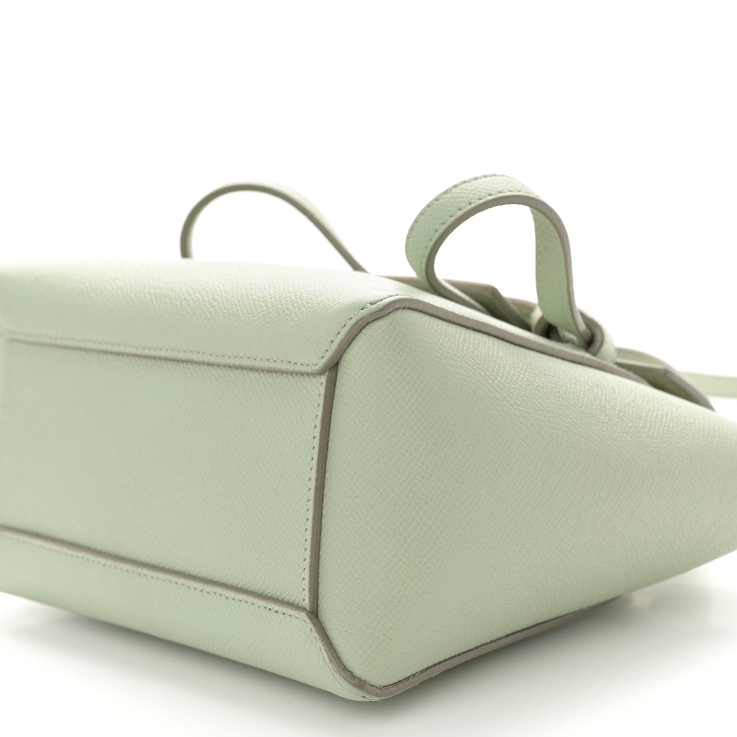 Celine Grained Calfskin Nano Belt Bag Jade 10 of 13