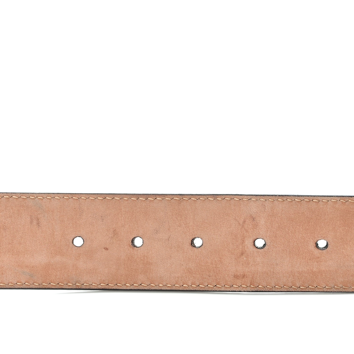 Fendi Calfskin F is Fendi FF 1974 Embossed Belt 80 32 Black 5 of 7