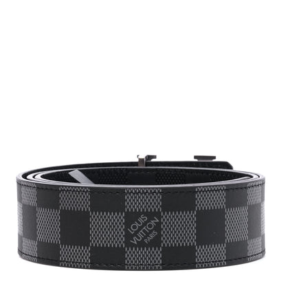 Louis Vuitton Damier Infini 40mm LV Initiales Belt 90 36 Black 2 of 5