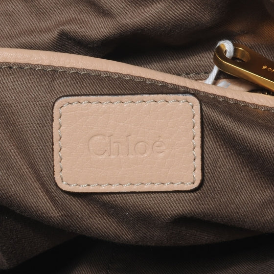Calfskin Large Marcie Hobo Nude