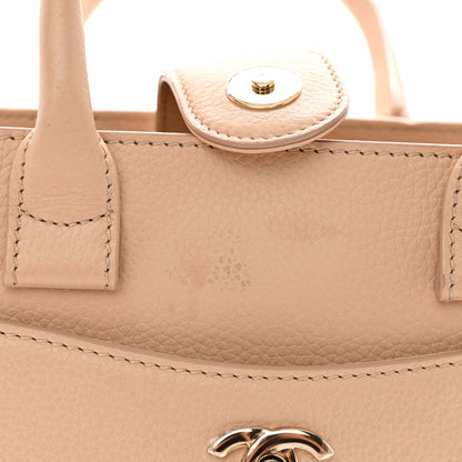 Chanel Grained Calfskin Mini Neo Executive Shopper Tote Light Beige 10 of 12