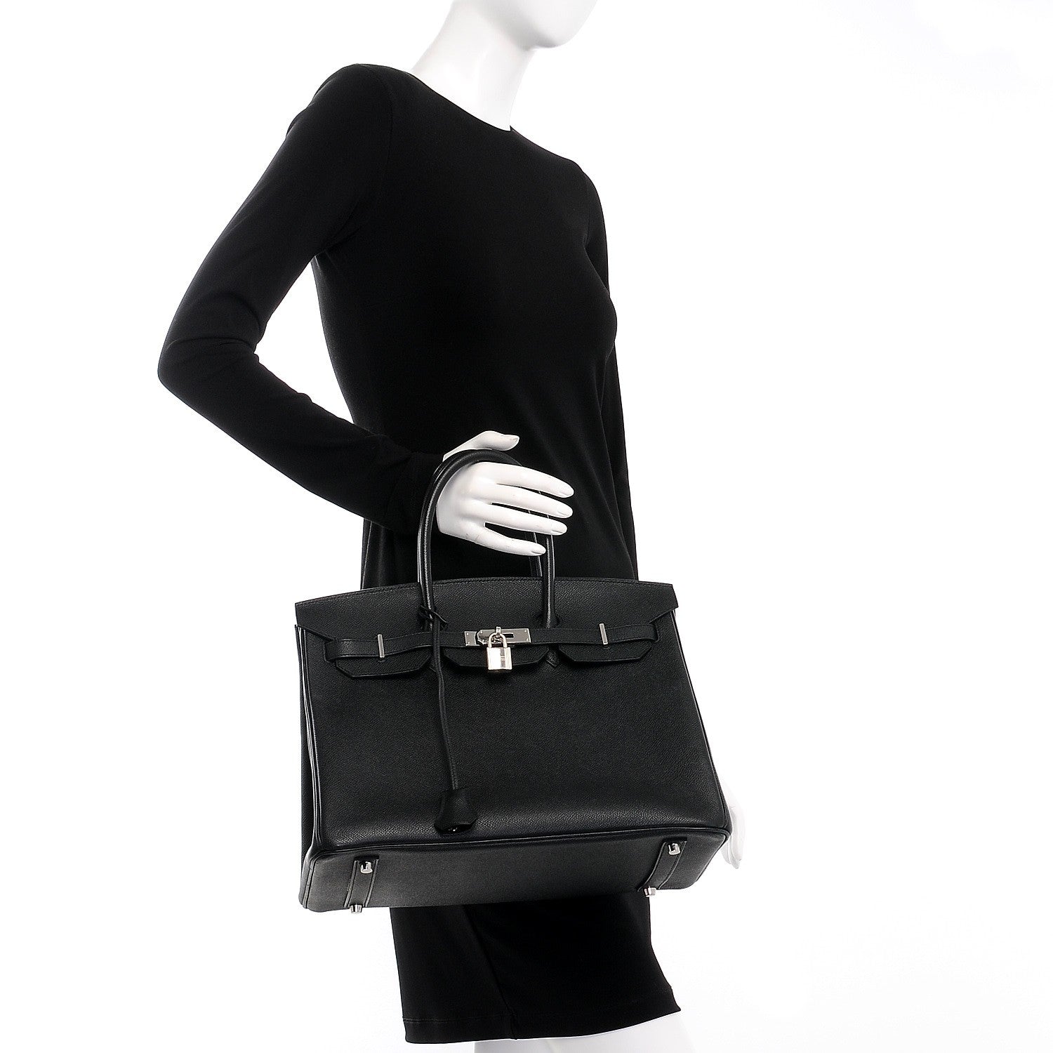 Hermes Epsom Birkin 35 Black 2 of 31
