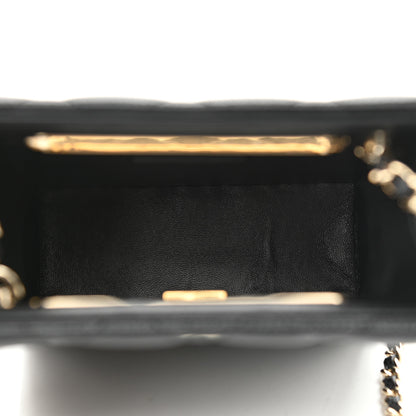 Chanel Caviar Quilted Evening Box Bag Black 5 of 11