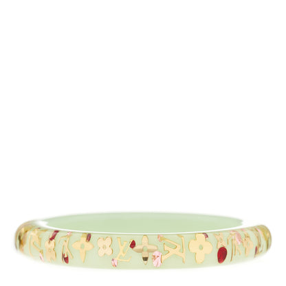 Louis Vuitton Resin Swarovski PM Inclusion Bracelet Peppermint 2 of 3