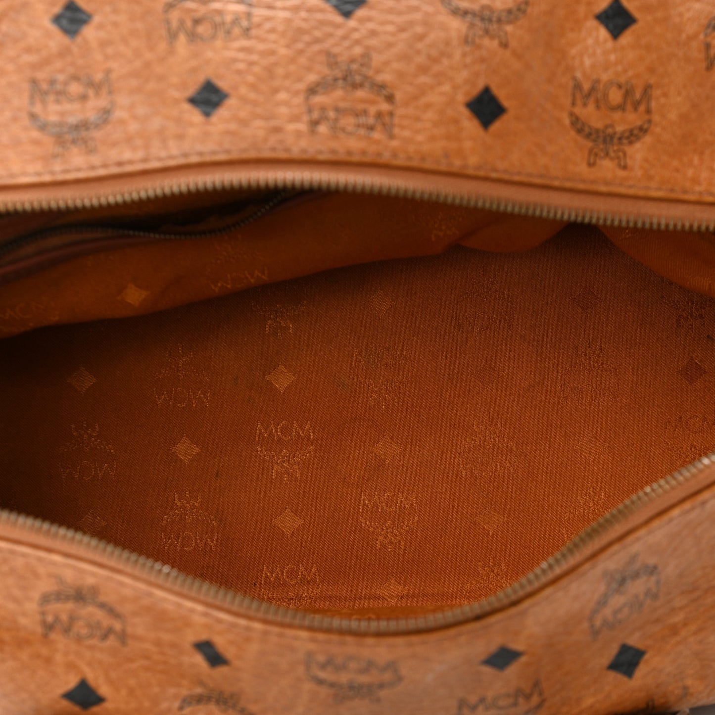 Visetos Essential Boston Bag Cognac