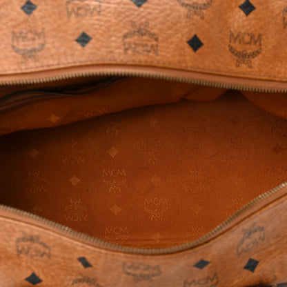 MCM Visetos Essential Boston Bag Cognac 5 of 12