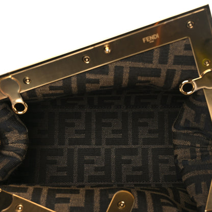 Fendi Shiny Nappa Small Fendi First Ghiaia 5 of 10