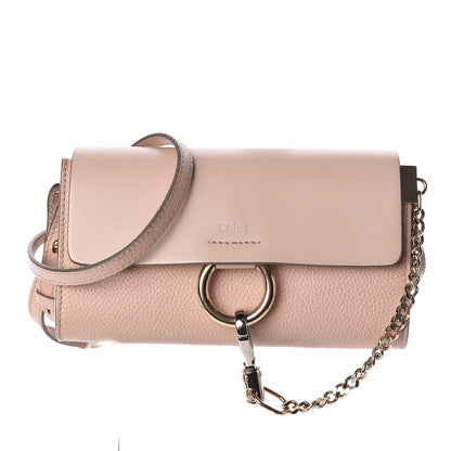 Chloe Calfskin Mini Faye Shoulder Bag Cement Pink 1 of 9