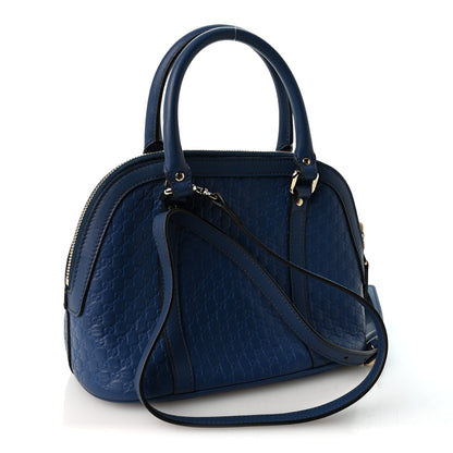 Gucci Soft Microguccissima Mini Dome Bag Blue 3 of 11