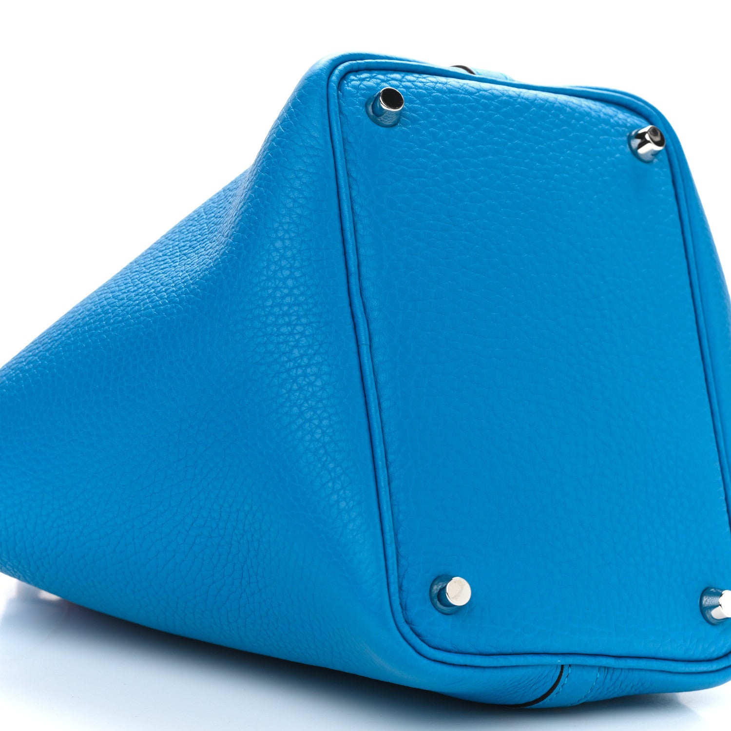 Hermes Taurillon Clemence Picotin Lock 18 PM Bleu Zanzibar 9 of 11
