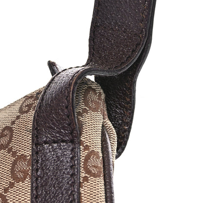 Gucci Monogram Flat Messenger Bag Dark Brown 12 of 13