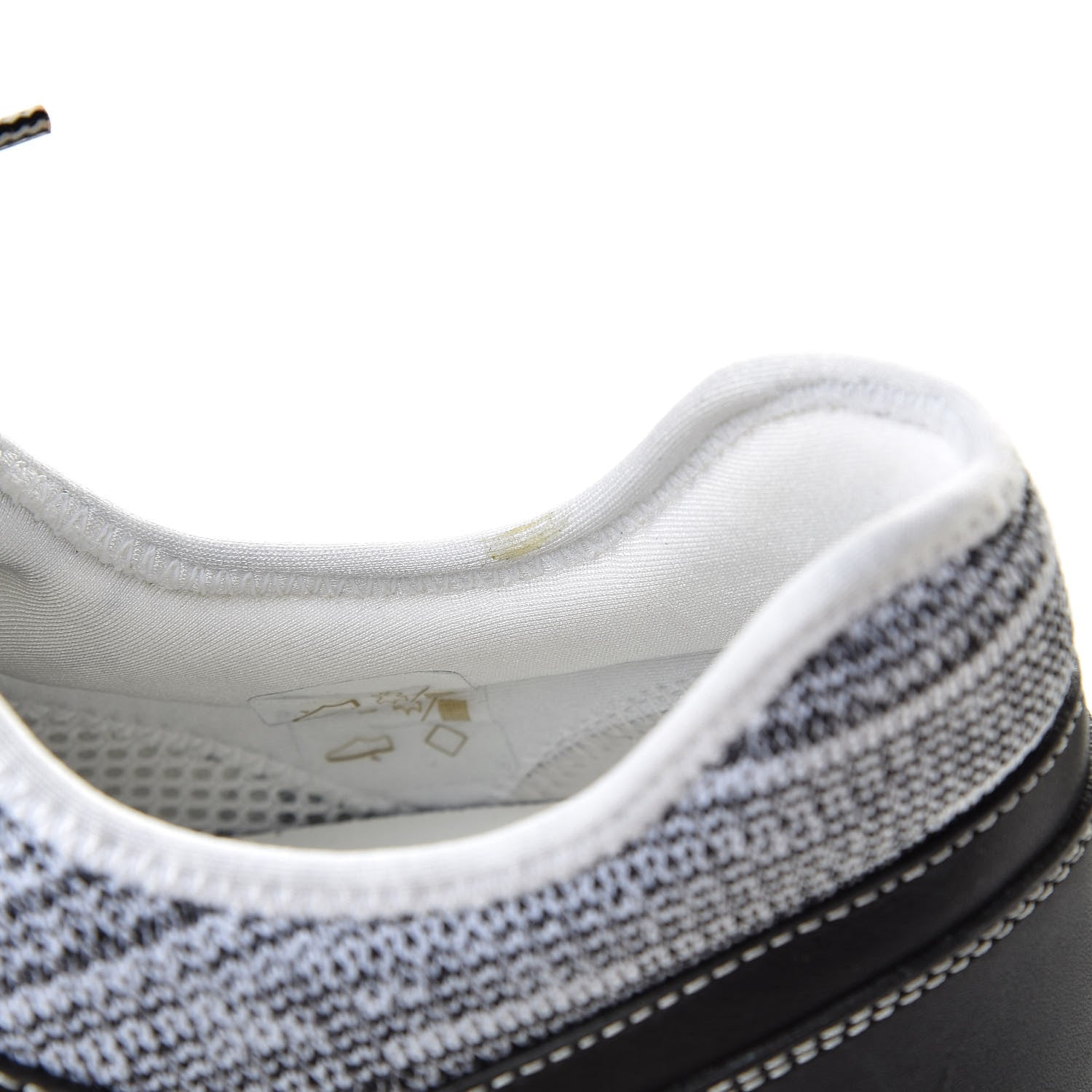 Louis Vuitton Calfskin Fabric Run Away Sneakers 9 Black 8 of 10