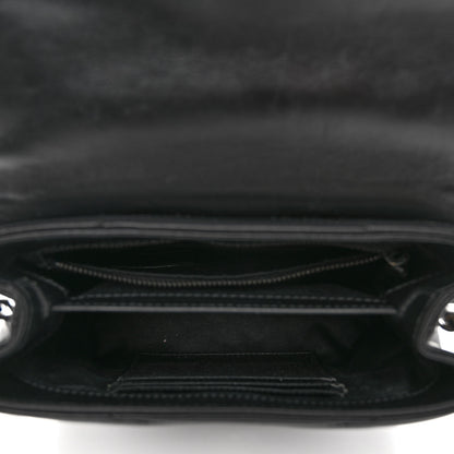 Saint Laurent Calfskin Y Quilted Monogram Monochrome Toy Loulou Crossbody Bag Black 4 of 8