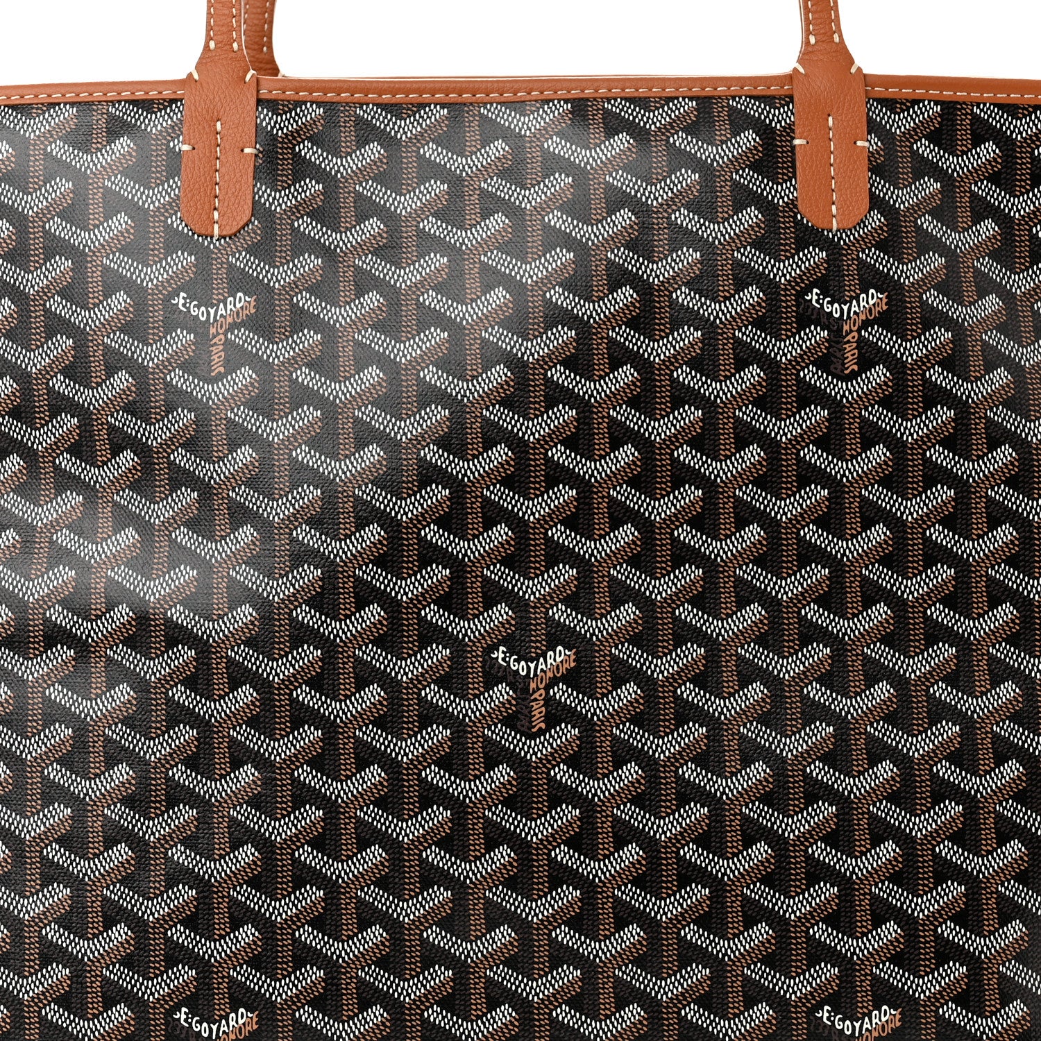 Goyard Goyardine Artois MM Black Gold 8 of 10