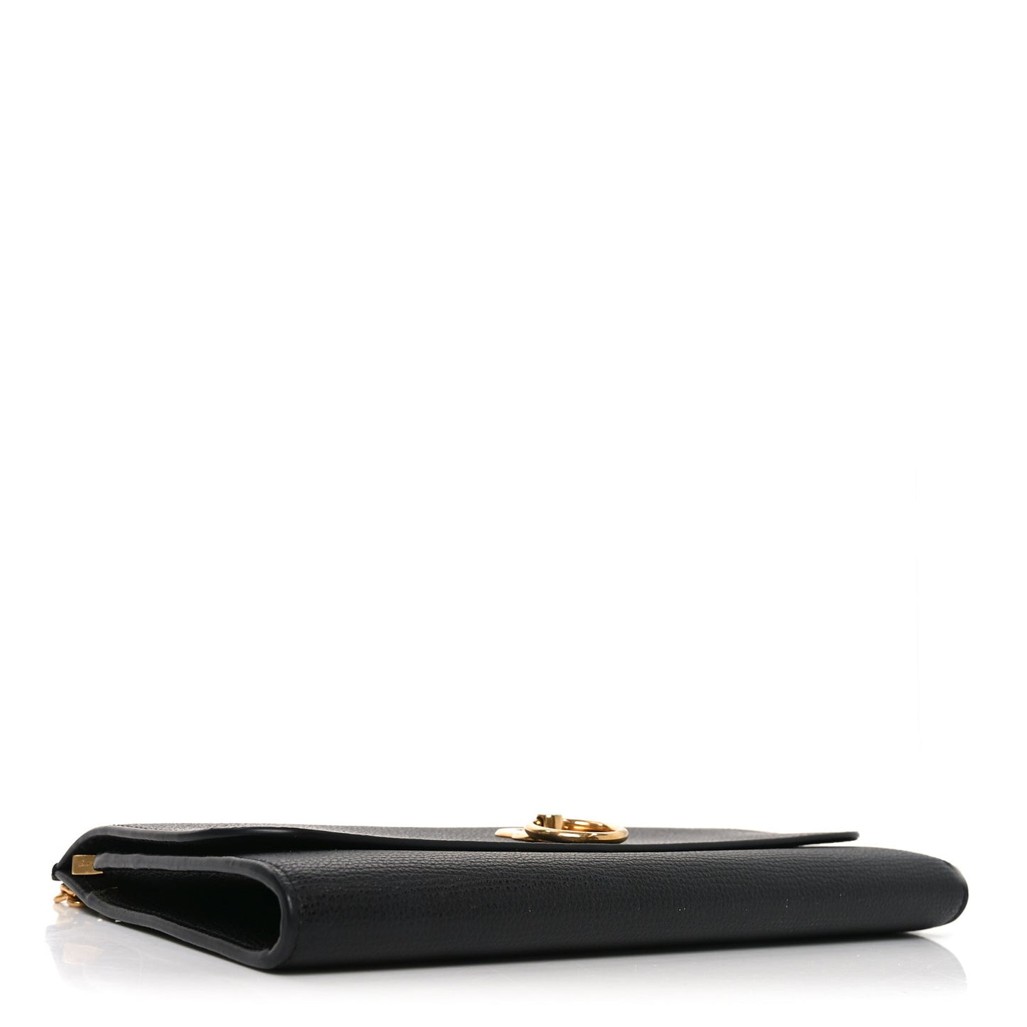 Small Classic Grain Amberley Convertible Clutch Black