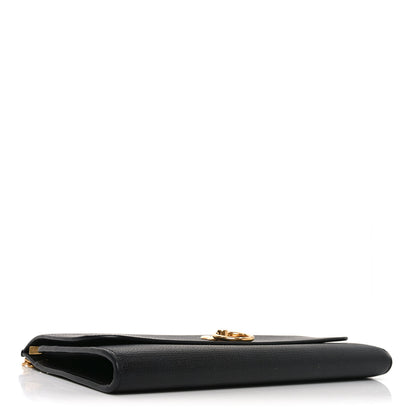 Mulberry Small Classic Grain Amberley Convertible Clutch Black 3 of 9