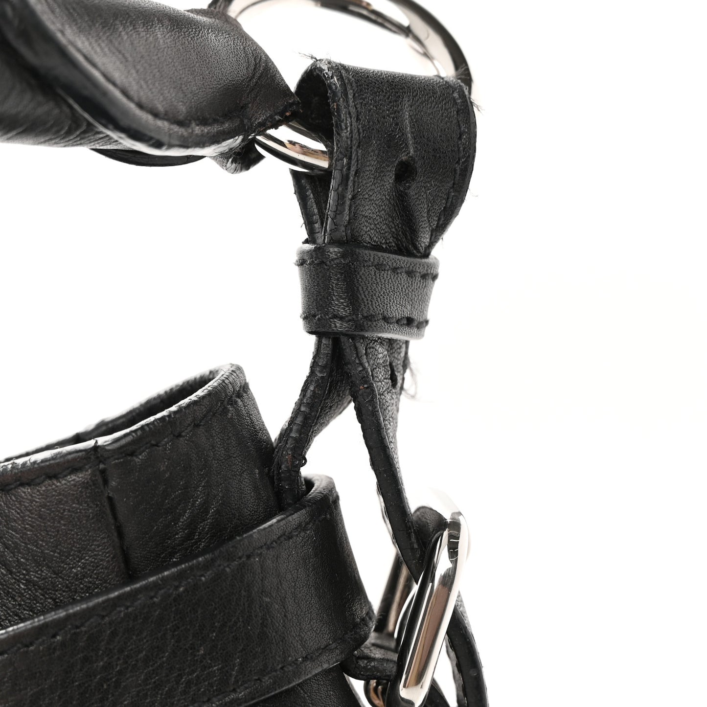 Vitello Daino Tote Black