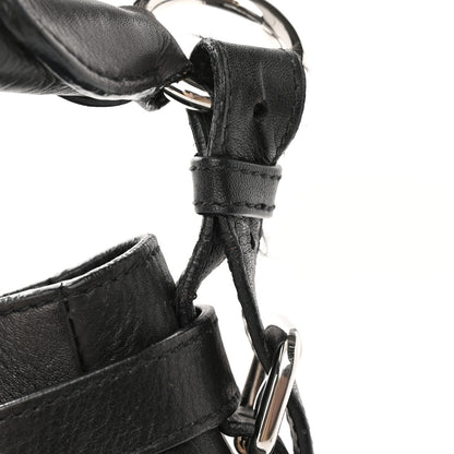 Prada Vitello Daino Tote Black 14 of 17