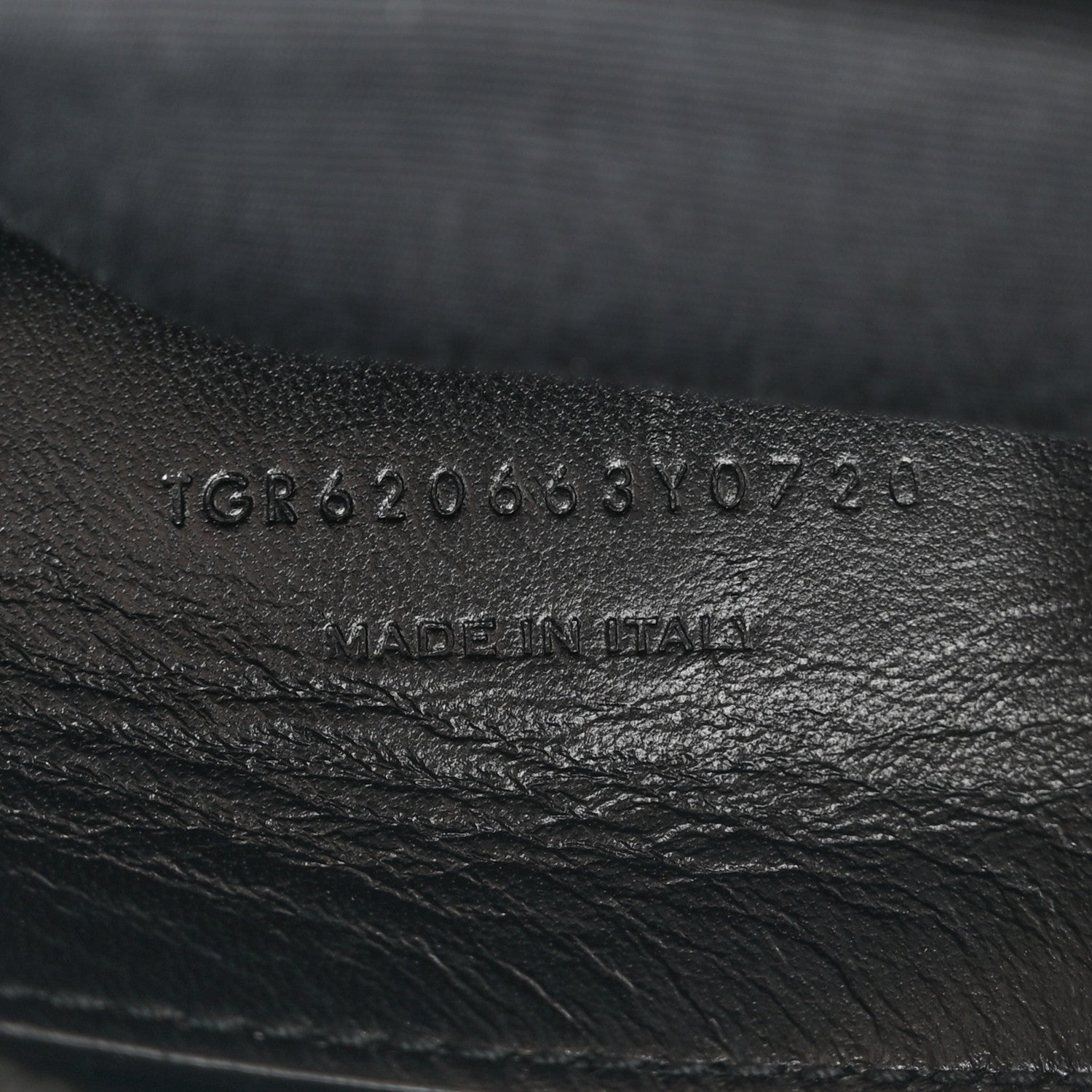 Saint Laurent Grain De Poudre Medium West Hollywood Monogram Fold-Over Black 8 of 11