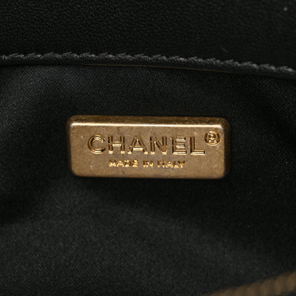 Chanel Sequin Paris Cosmopolite Dare To Disturb Flap Black Gold 5 of 9