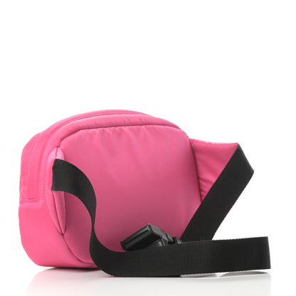 Prada Tessuto Nylon Soft Padded Belt Bag Fuxia 3 of 12