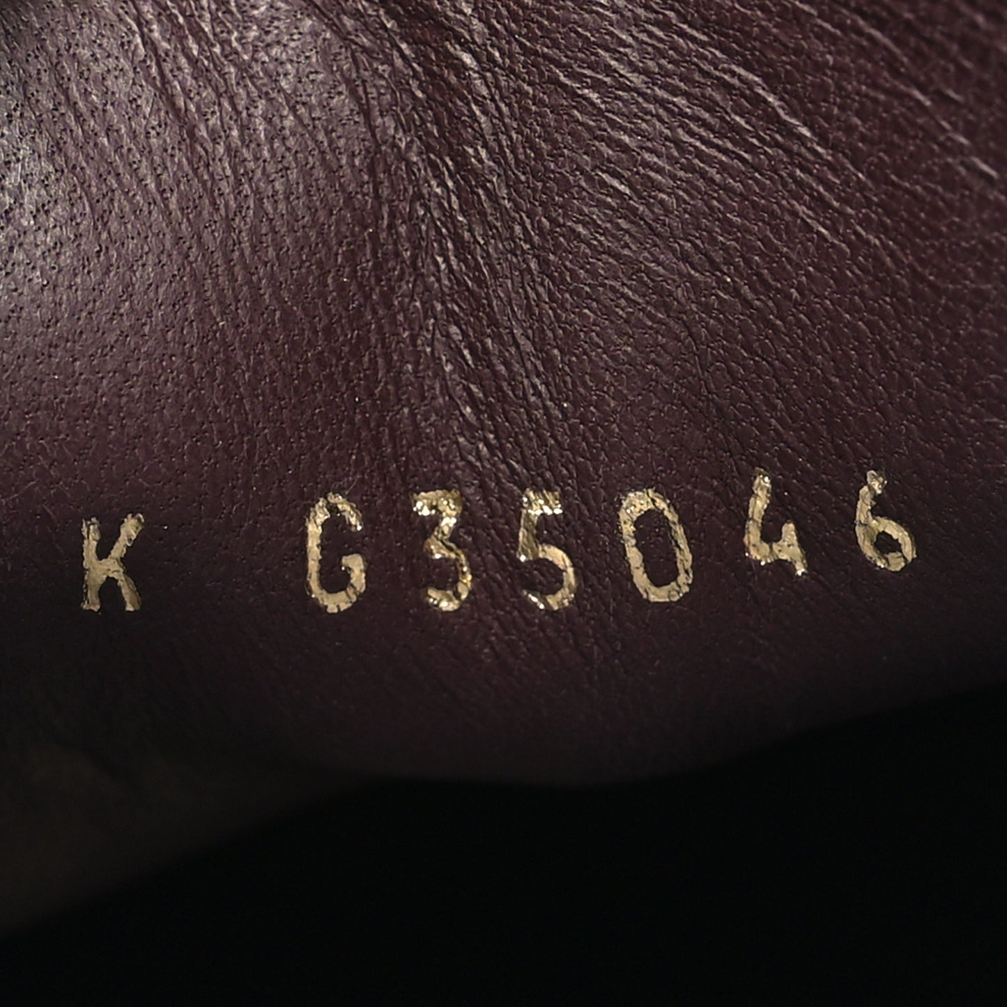 Calfskin Cap Toe CC Ankle Boots 35 Burgundy Black