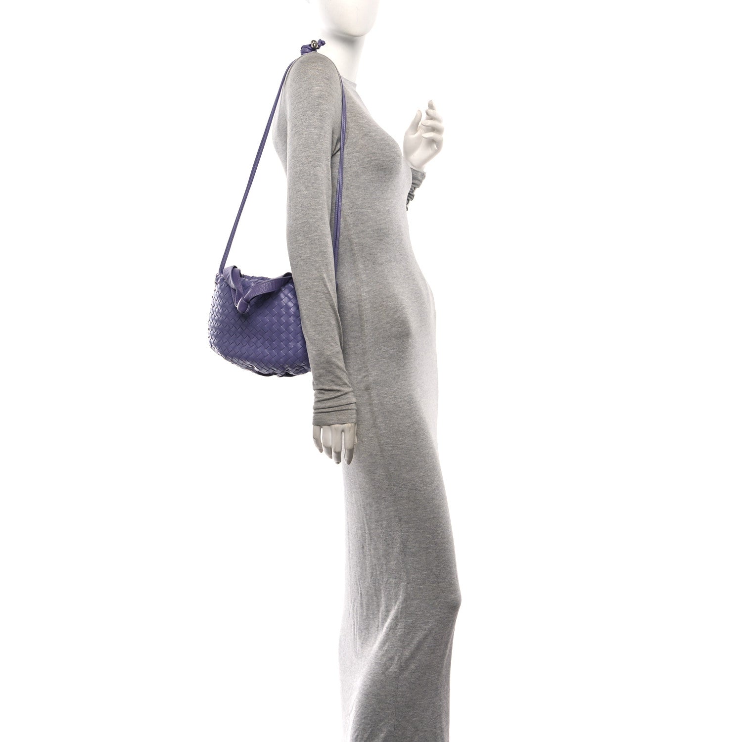 Bottega Veneta Nappa Intrecciato Small Bulb Lavender 2 of 10