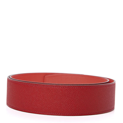 Hermes Epsom 32mm Belt Strap 90 Rouge Casaque Rose Jaipur 4 of 6