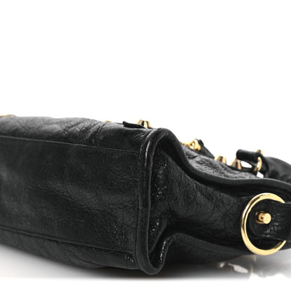 Balenciaga Agneau Classic Gold Hardware Mini City Black 11 of 12